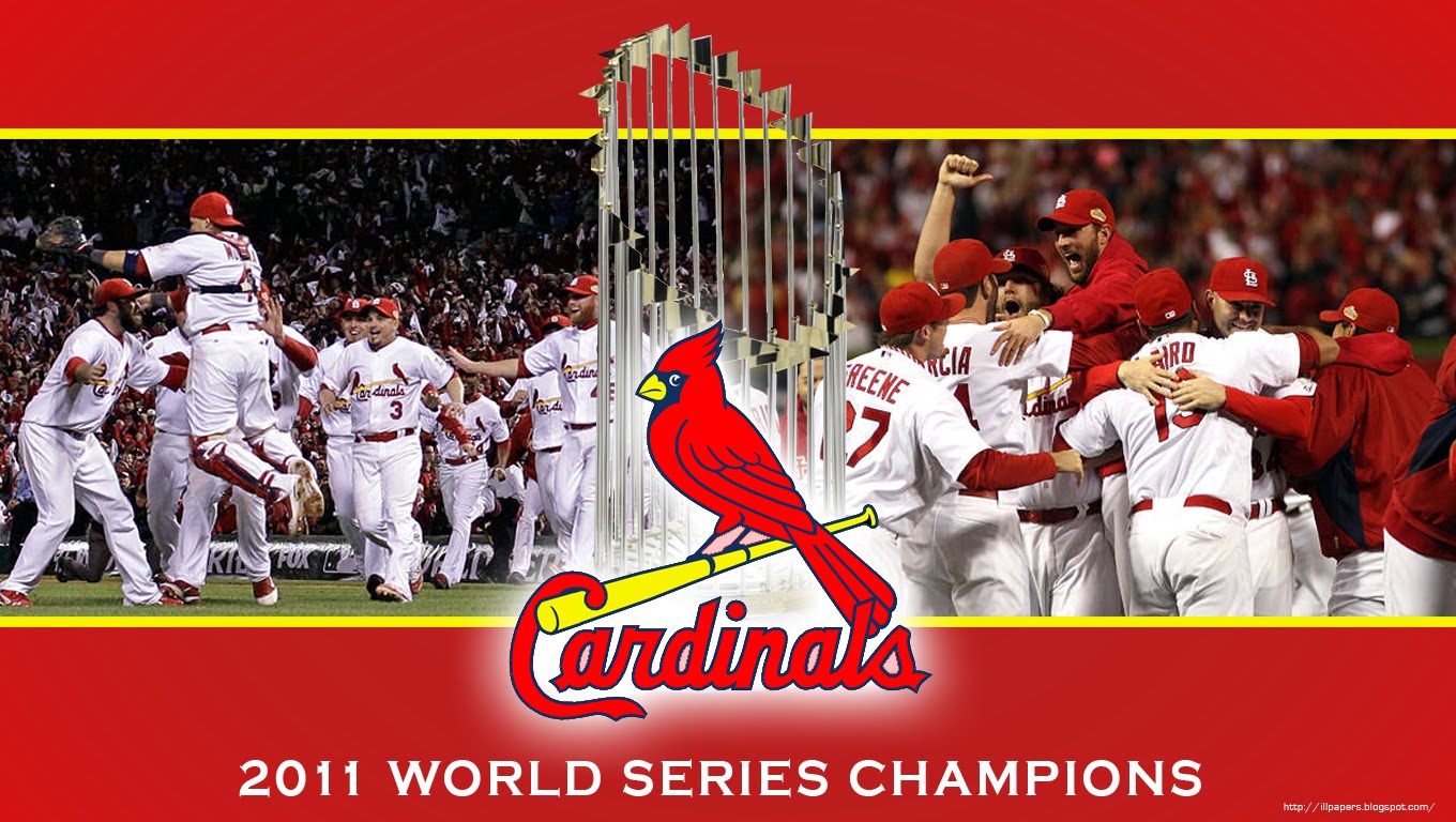 St. Louis Cardinals 2011 World Series Champions Trophy Pin - A